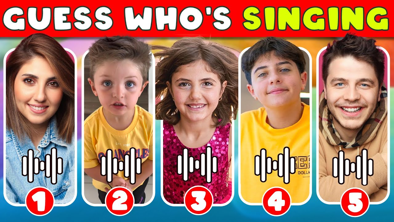 Guess The SONG 🎶 Anazala Family (Salish Matter, Diana, Mila Marwah, Like Nastya)