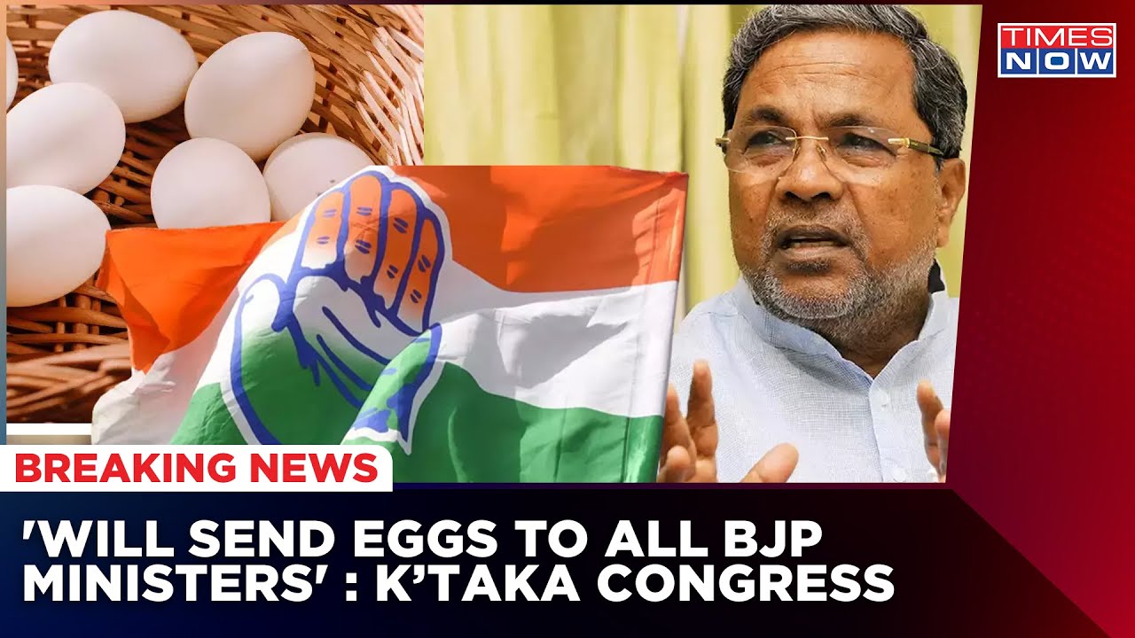 Karnataka Congress Youth Wing Slams BJP, Says 'Will Send Eggs To All BJP Ministers'