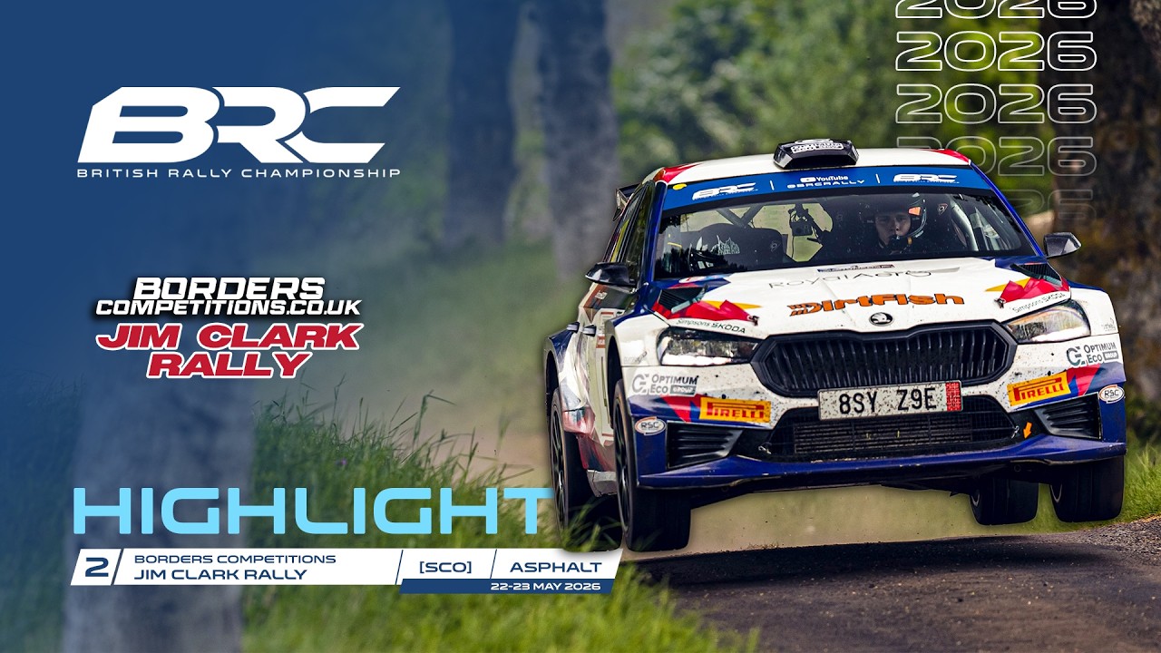 📺 HIGHLIGHTS!  ➡️ Jim Clark Rally | Round 2 - 2026 British Rally Championship