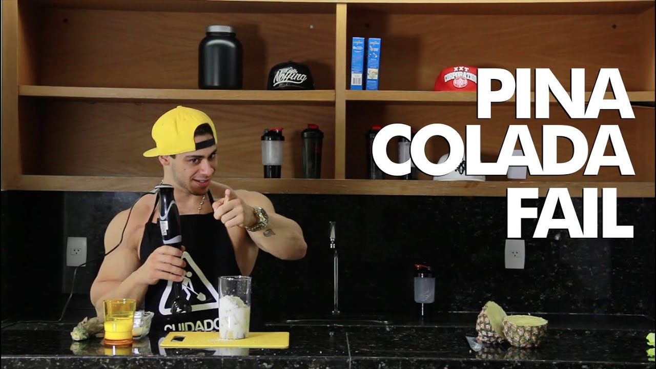 MONSTRO NA COZINHA - Pina Colada de Monstro