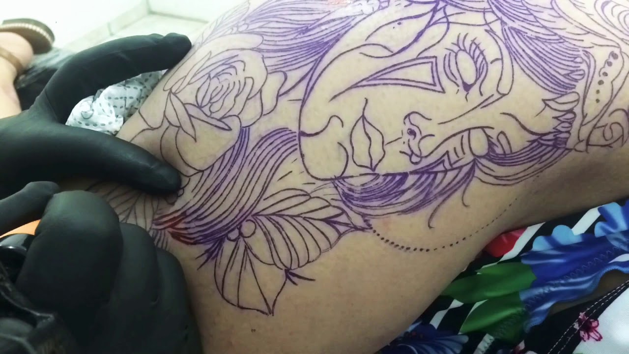 TATTOO TIME LAPSE / NEO TRADITIONAL