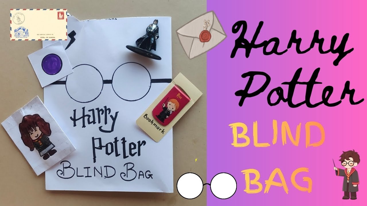 Harry Potter themed Blind Bag Tutorial 