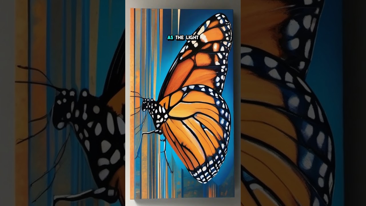 When Butterflies Transform Before Your Eyes!,#metamorphosis #insectmagic #nature