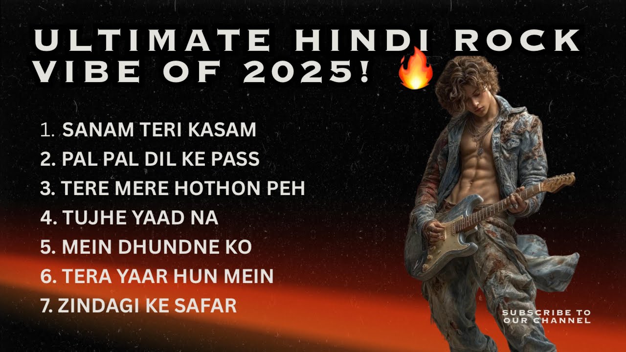 Ultimate Hindi Rock Vibe of 2025! 🔥 | Feel the Power of Bollywood Rock & New-Age Beats