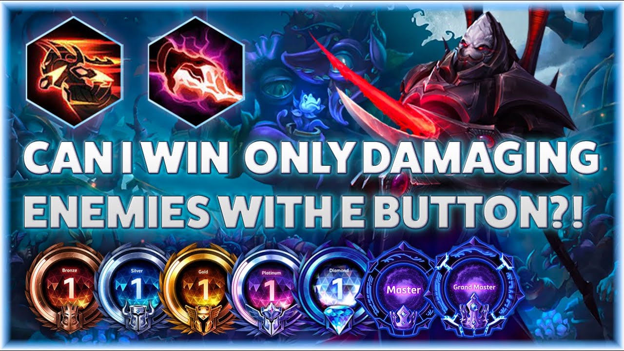 Alarak Deadly Charge - CAN I WIN  ONLY DAMAGING ENEMIES WITH E BUTTON?! - B2GM Season 2 2024