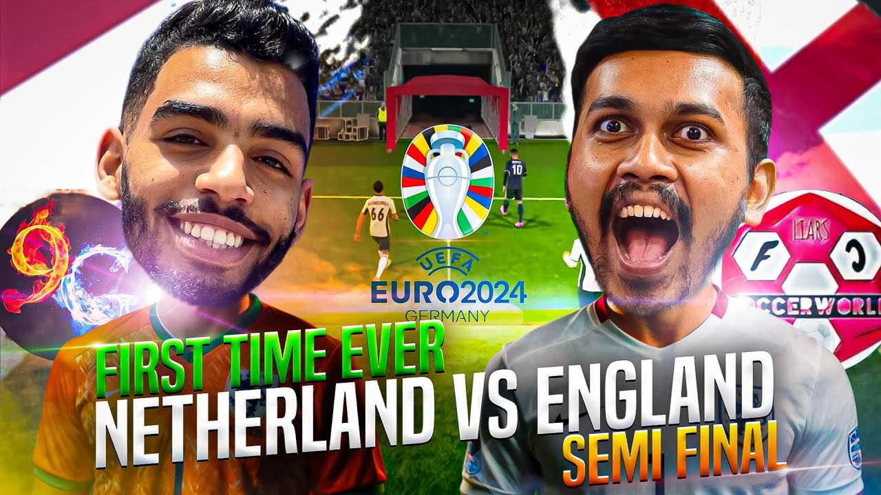 НИДЕРЛАНДЫ против АНГЛИИ, 9AL Games против LIARS FC, полуфинал ЕВРО-2024, efootball 24 Mobile
