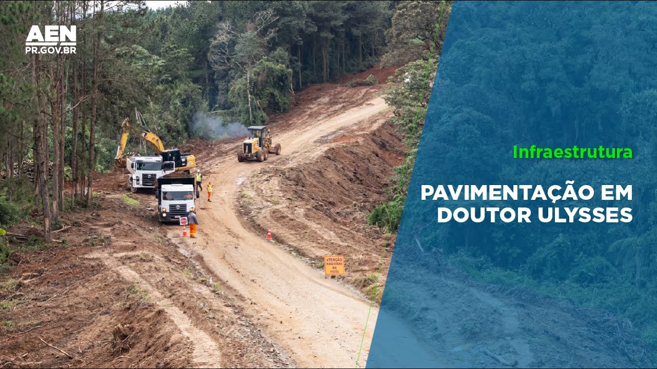 Pavimentação em Doutor Ulysses