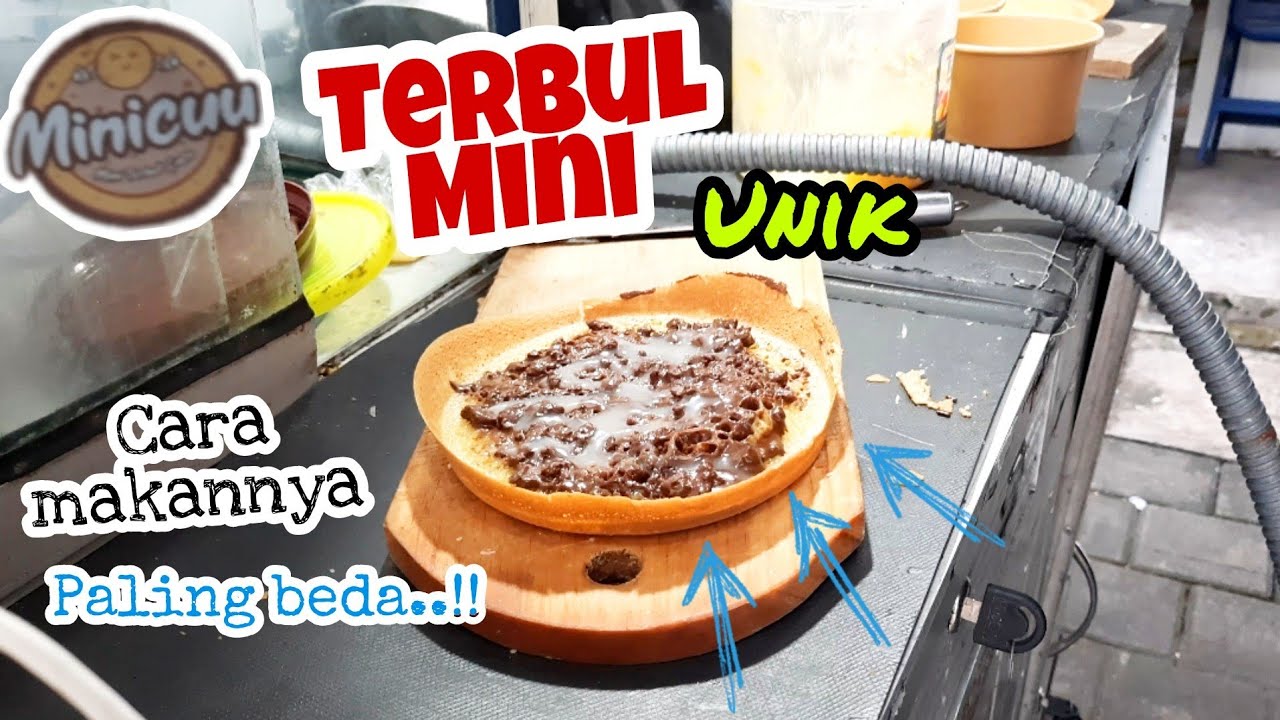 Terang Bulan Mini Topping Kekinian. Cuma 4000an. Cara Makannya Unik Paling Beda.. | Kuliner Surabaya