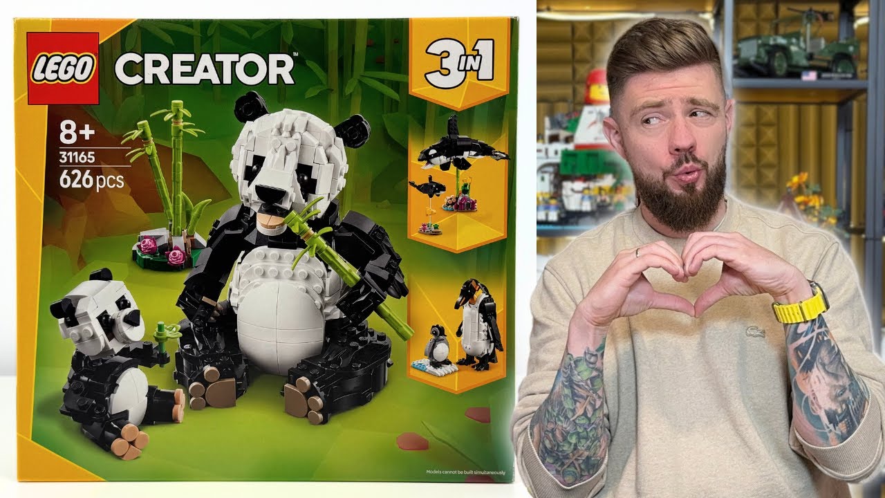 DZIKIE ZWIERZĘTA: RODZINA PAND 🐼 LEGO CREATOR 31165 RECENZJA