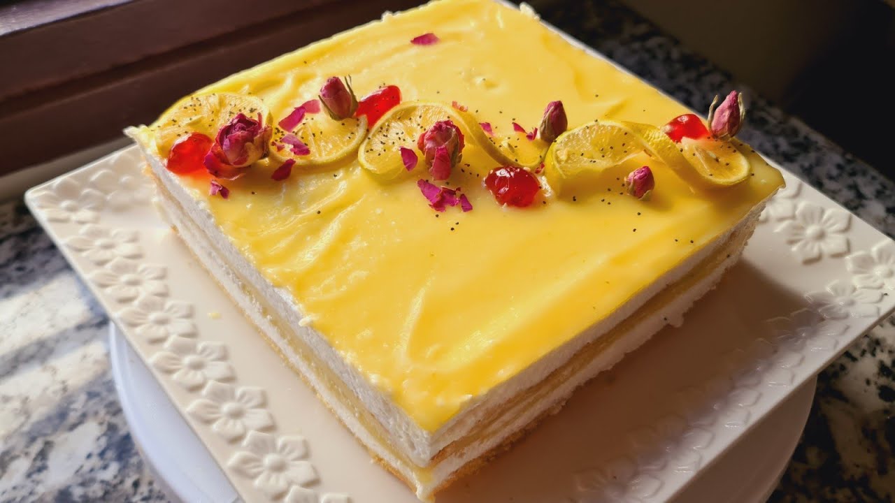 اسرار حلوى لاكريم🔝احلفو عليها حتى مشريا وداعا باتيسري جربيها او رحميني عليها طعم خيال والله ميشبعو🍋