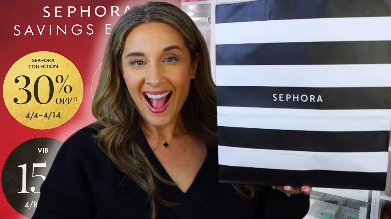 SEPHORA SALE HAUL 🖤🤍💄