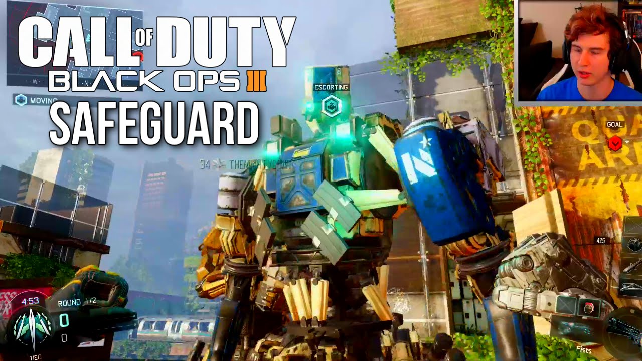 Black Ops 3: Safeguard Mode (Live Gameplay Commentary)