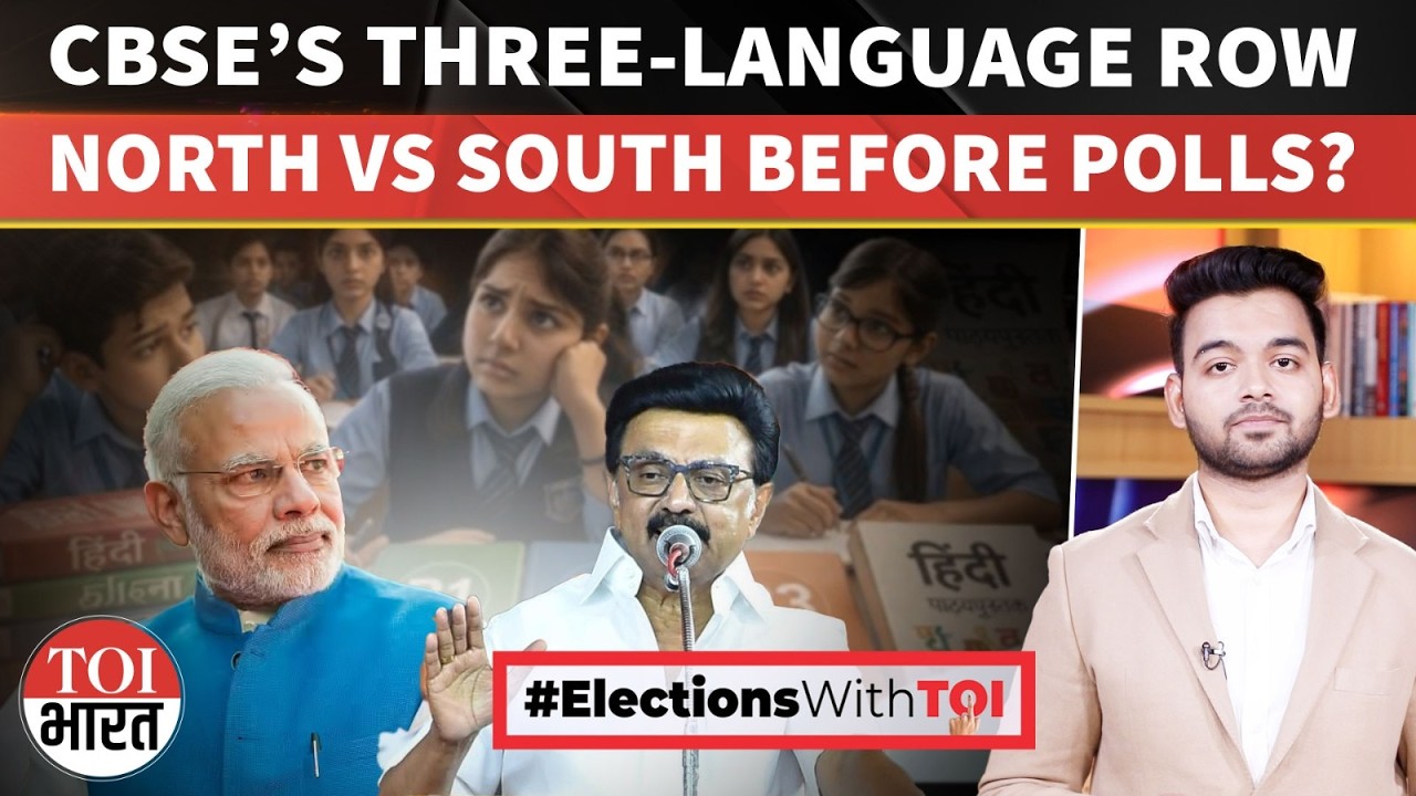 CBSE's Three Language Row: TN vs Centre | Election Politics Heats Up | #electionswithtoi