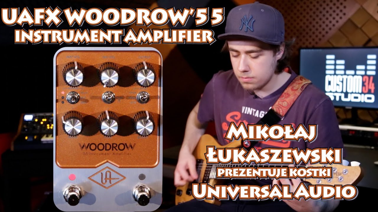 UAFX WOODROW'55 Instrument Amplifier - Mikołaj Łukaszewski prezentuje kostki Universal Audio