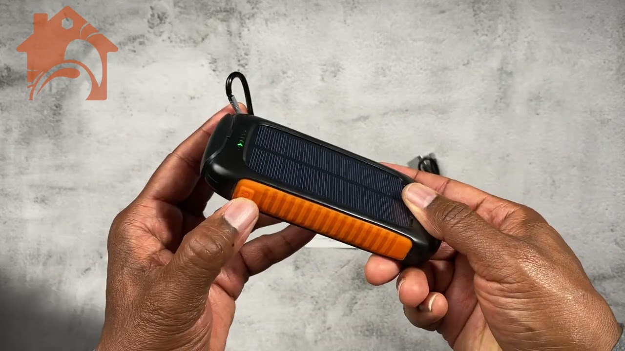 Solar Charger 20000mAh Portable Outdoor Solar Power Bank