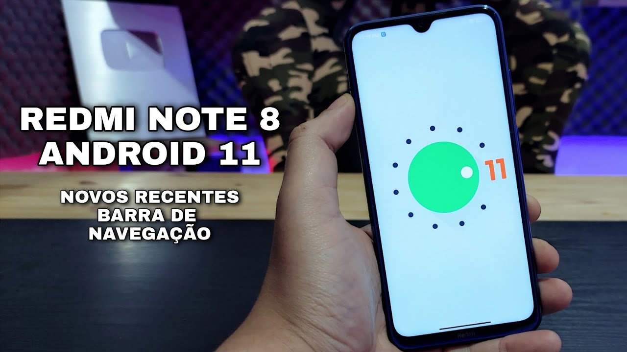 SAIU! Android 11 Redmi Note 8 - Barra de Navega&ccedil;&atilde;o e Novos Recentes - Faltando Recursos