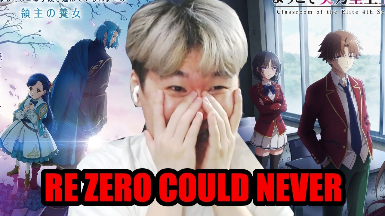 How is Re Zero getting MOGGED BY THESE 2 ANIME ???