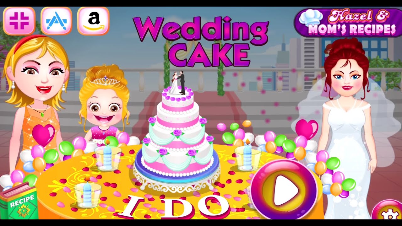 Baby Hazel Mom's Recipe Wedding Cake #627