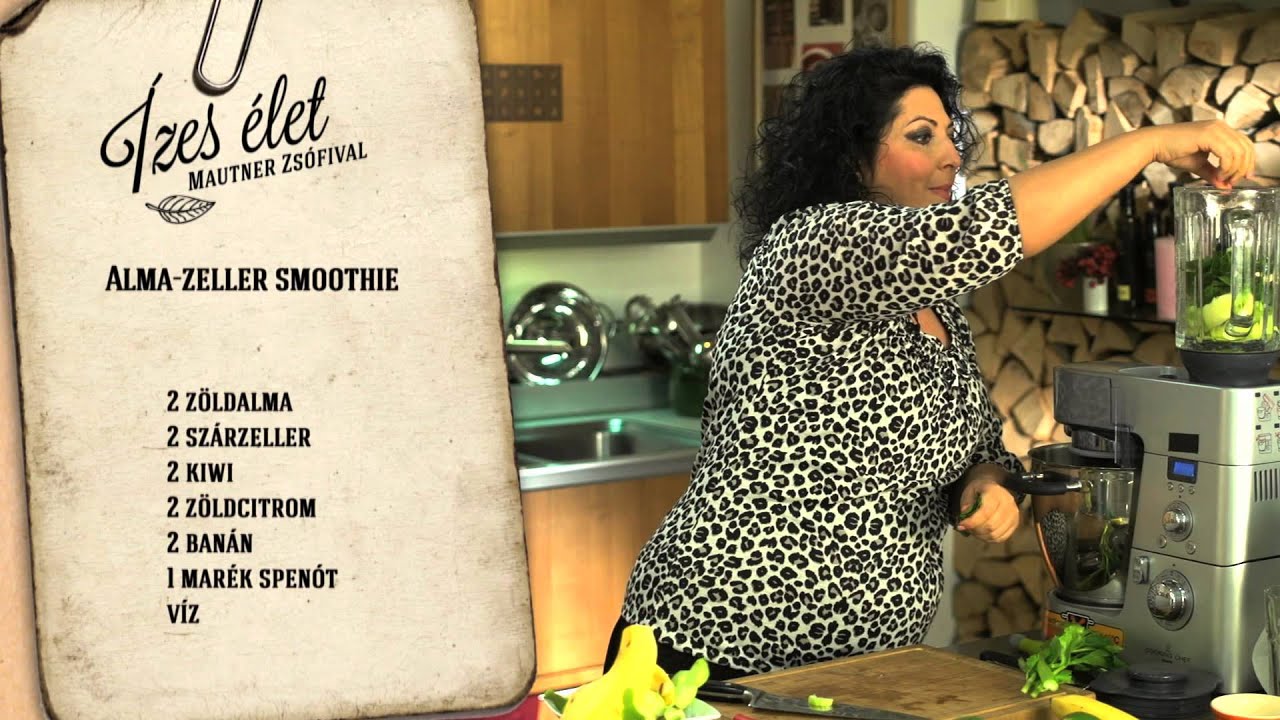 Alma-zeller smoothie recept