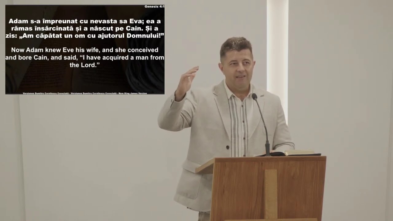 Compararea primelor jertfe | Geneza 4:1-16 | Prezbiter Ciprean Stefan Stinean.