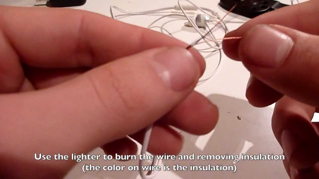 Réparer-Souder des écouteurs / Repair-Solder headp
