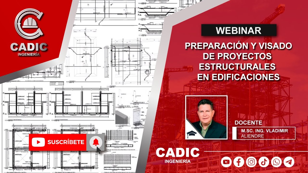 WEBINAR - PREPARACIÓN Y VISADO DE PROYECTOS ESTRUCTURALES EN EDIFICACIONES