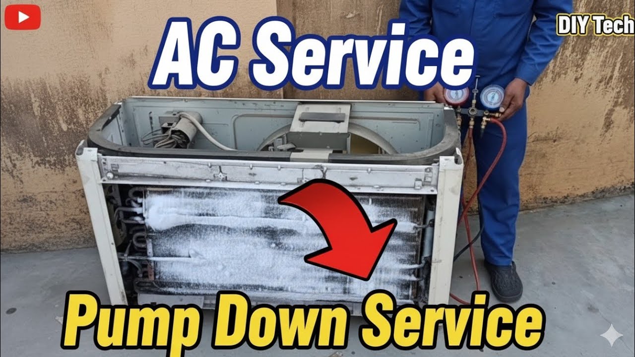  How to Pump Down an AC Unit | Safely Store Refrigerant in the Condenser