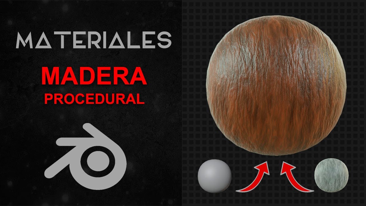 Material MADERA PROCEDURAL | BLENDER MATERIALES