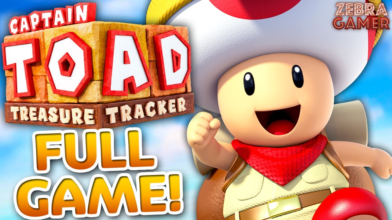 Captain Toad Treasure Tracker Full Game Walkthrough!