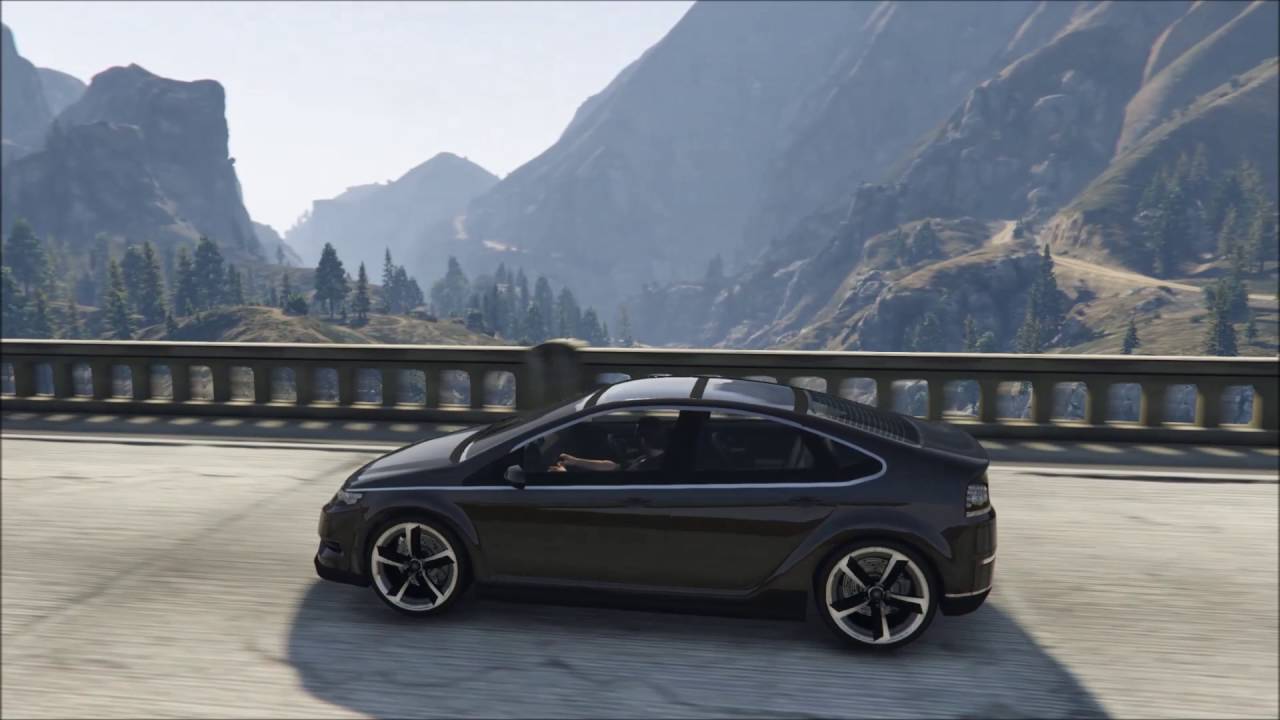 Exploring GTA V - Driving through Blaine County