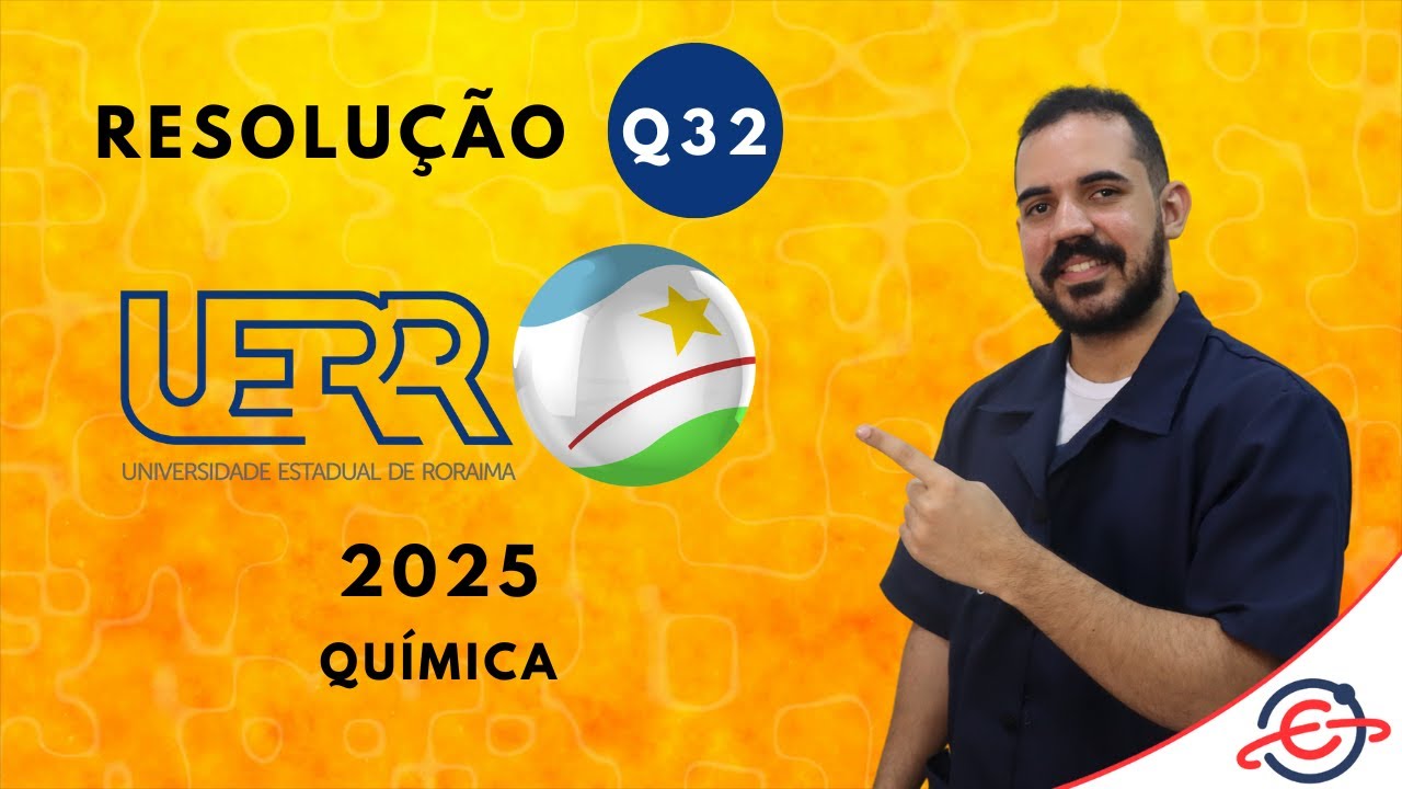 UERR 2025 - Química - Q. 32 | reação de oxidação, formando aldeído | Profº João Gabriel
