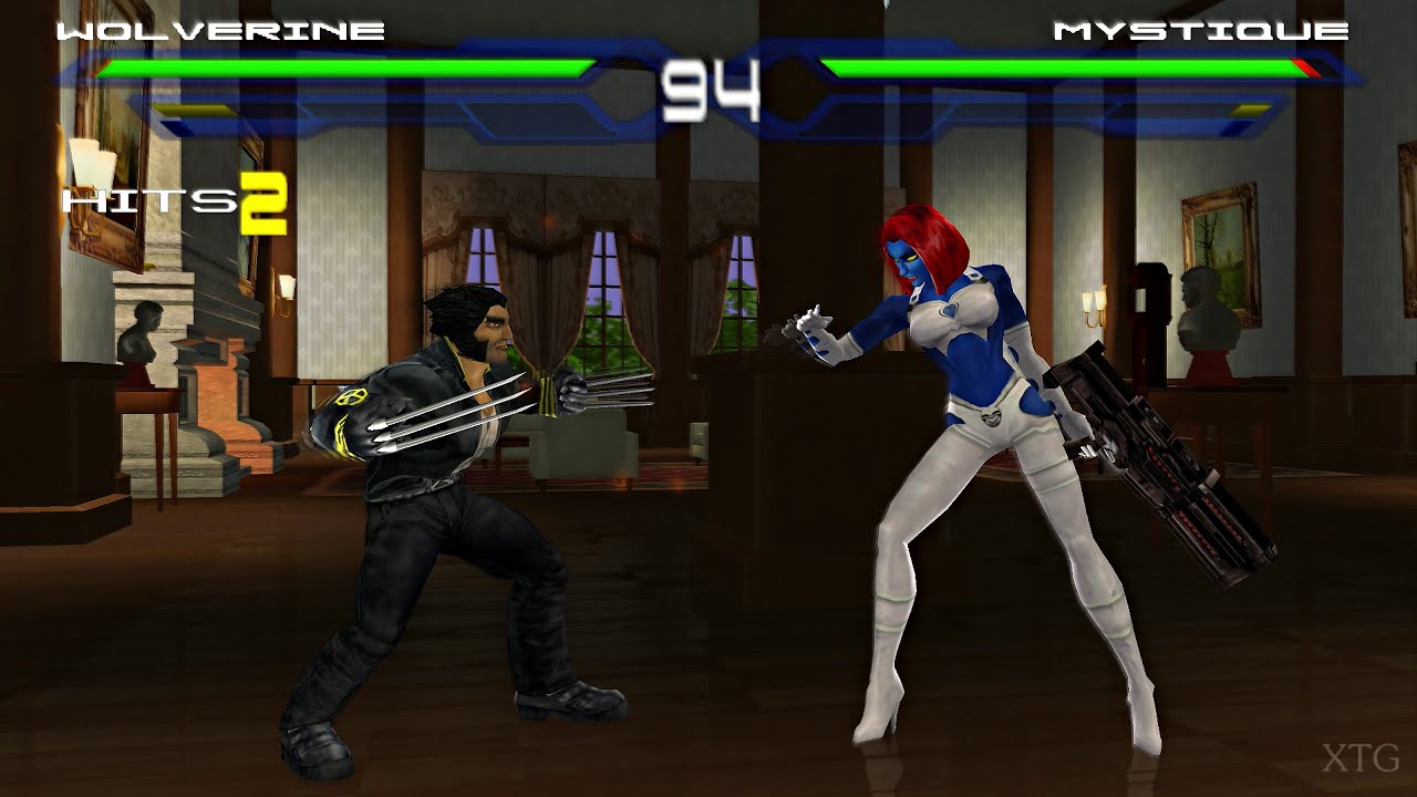 X-Men: Next Dimension Геймплей PS2 HD (PCSX2)