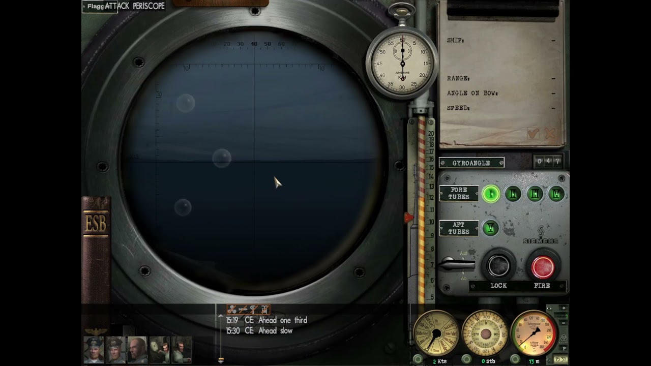 Silent Hunter III [GWX] - Manual Torpedo Solution and Plotting - Using the Hydrophones