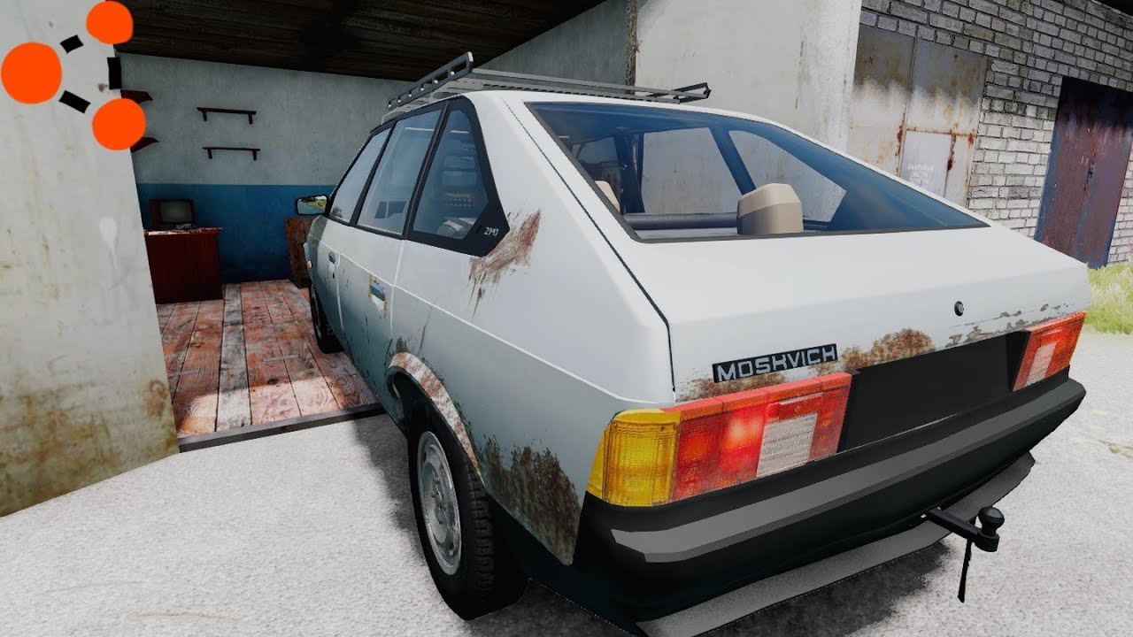 FOUND AN OLD RUSTY MOSKVICH 2141 - BeamNG.drive