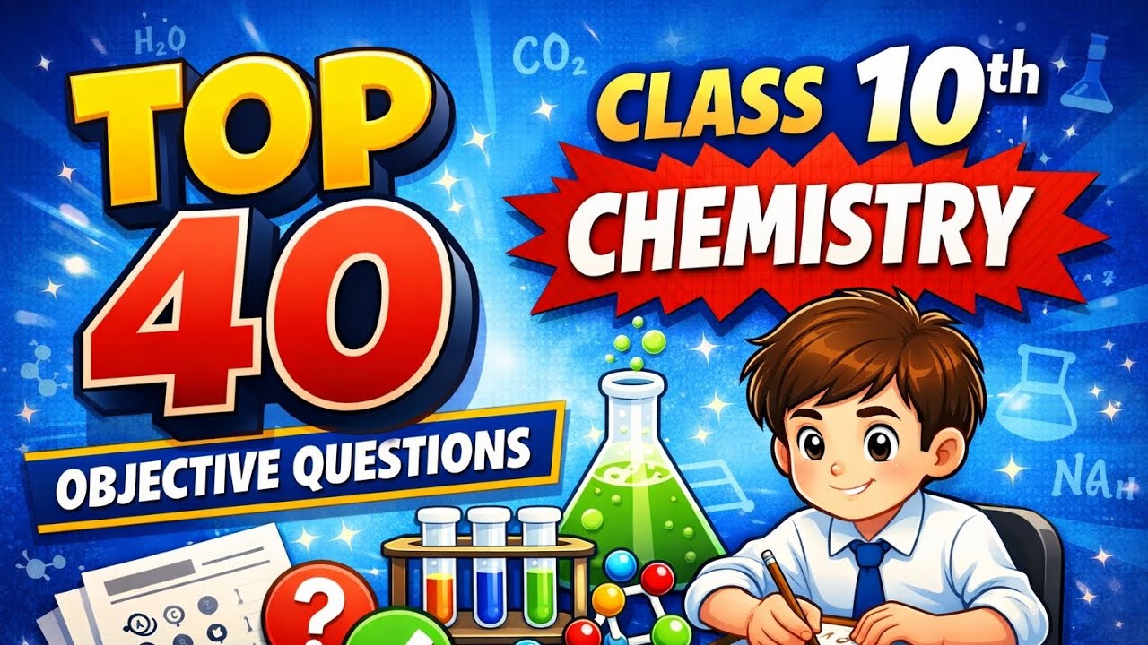 ||10th chemistry Objective questions || VVI 2026 बोर्ड एग्जाम 