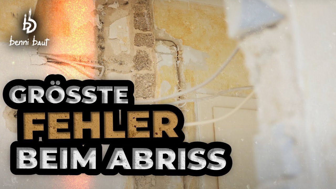 Die Fehler beim Abriss: Diese Punkte sind wichtig f&uuml;r einen reibungslosen Abriss! Haus renovieren!