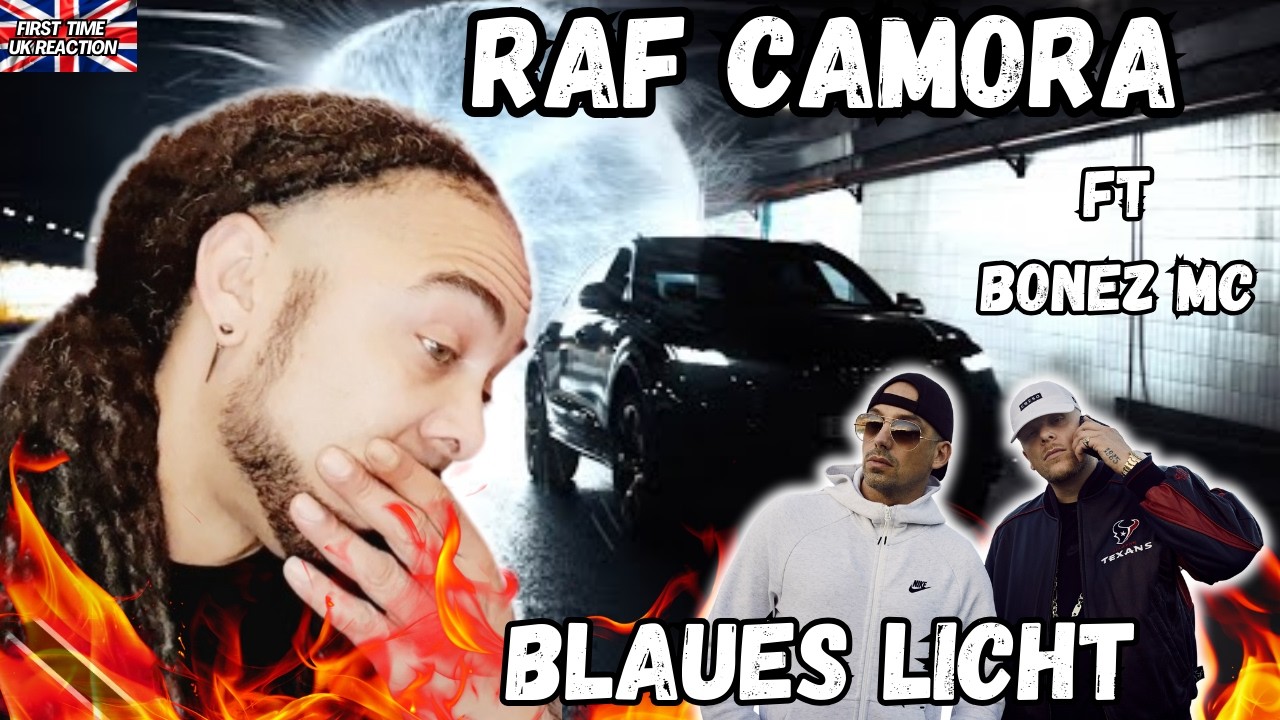 HIS EUROPEAN HIT GOES CRAZY 😳🔥 | RAF Camora & Bonez MC &ndash; Blaues Licht | First Time UK Reaction |