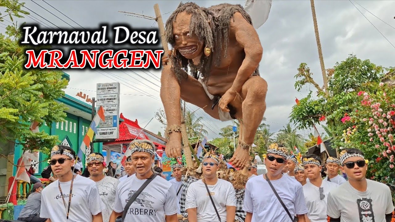 Karnaval desa Mranggen kecamatan Srumbung Magelang  7 September 2025