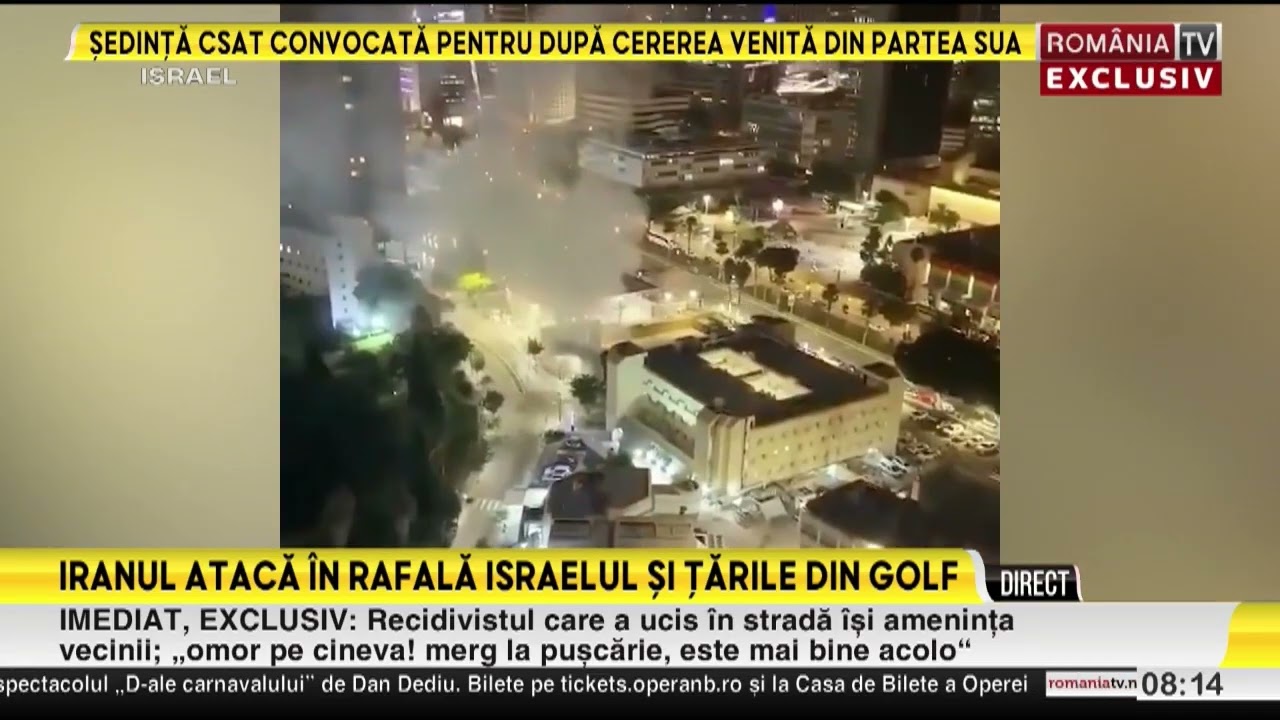 Operațiunea ”Epic Fury”, ziua 12. Israelul a lansat un al doilea val de atacuri asupra Teheranului