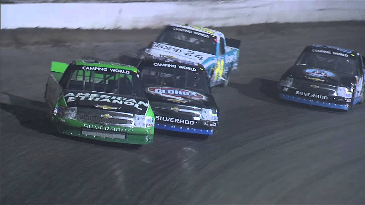 Austin Dillon Passes Kyle Larson for the Lead at Eldora | 2013