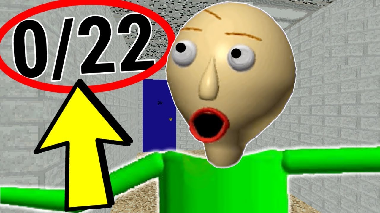 БАЛДИ ЗАСТАВИЛ МЕНЯ СОБИРАТЬ 22 ТЕТРАДИ! | Новый мод Baldi's Basics