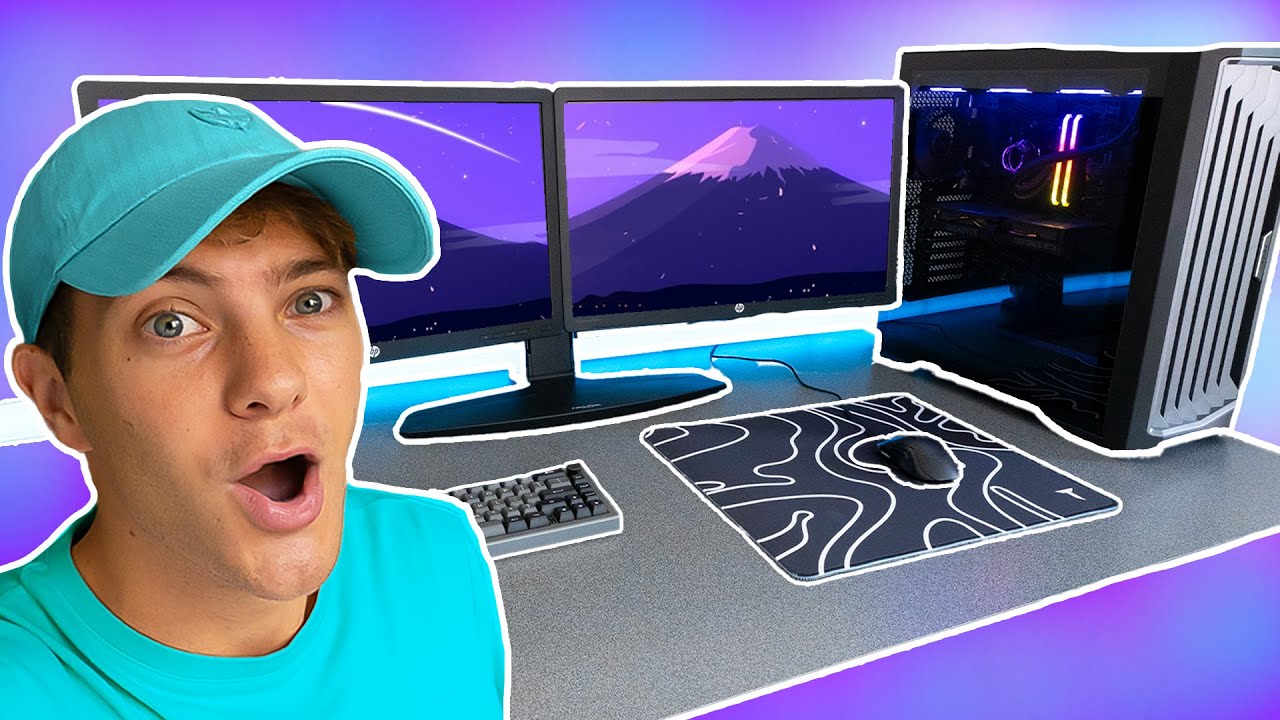 IK BOUW MIJN VADER ZIJN DROOM SETUP!!