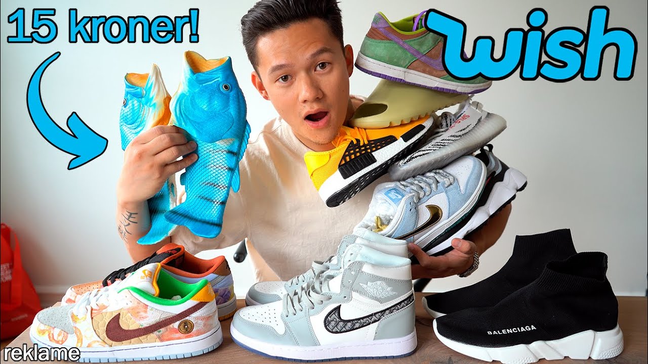 KØBER FAKE SKO FRA WISH!