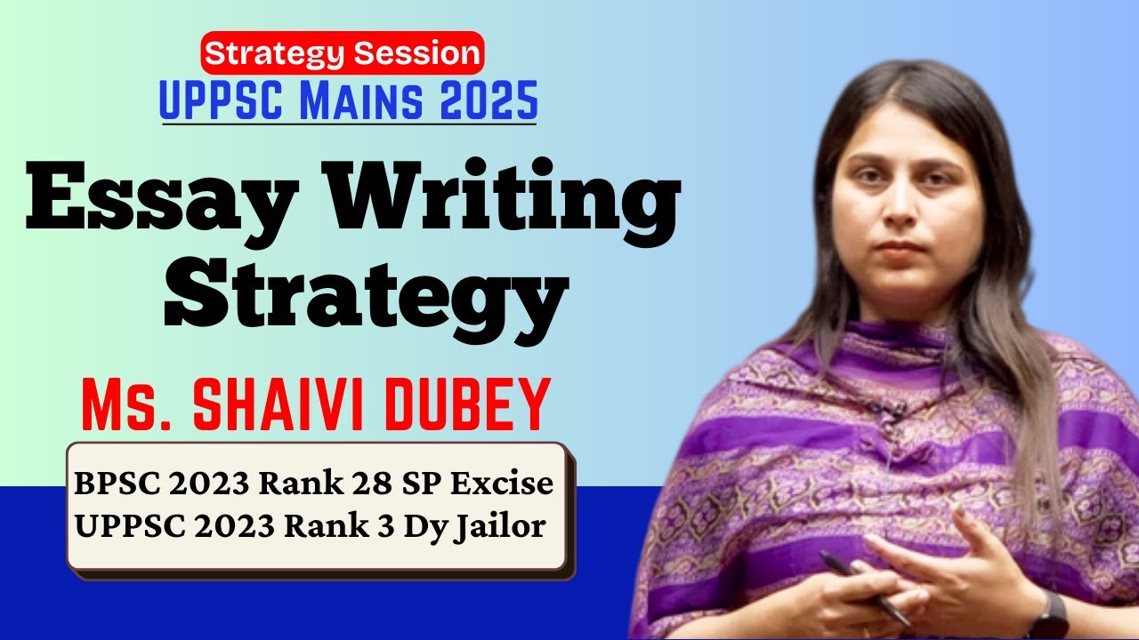 Essay Writing | Strategy Session for UPPCS Mains | PCS 2024 | PCS by Next IAS #pcs #uppsc