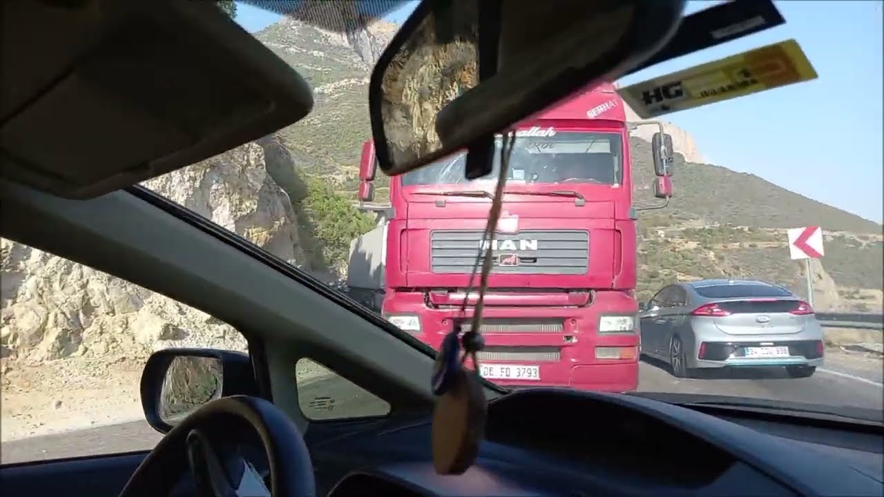 ANAMUR MERSİN YOLU, Tehlikeli virajlarda biraz korkmuş olabiliriz😱 🙈