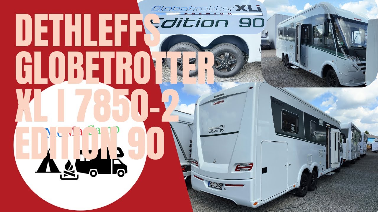 Dethleffs Globetrotter XL I 7850-2 EDITION 90 (Modeljahr 2021) I SOMA Caravaning Bremen I MoMa Camp