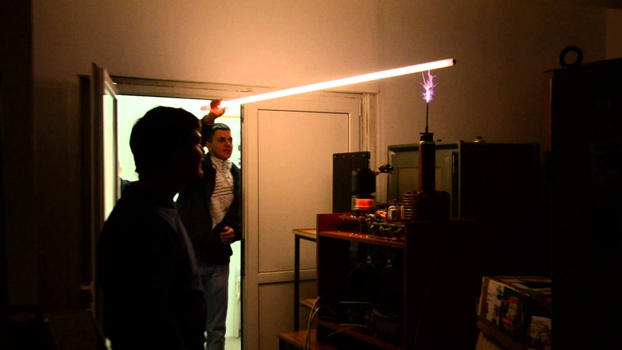 Vacuum Tube Tesla Coil with GU39-B Russian Power Tetrode
