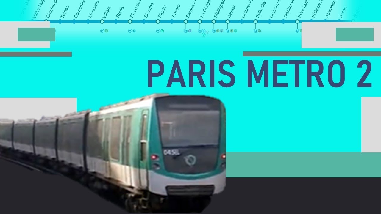 Paris M&eacute;tro Ligne 2