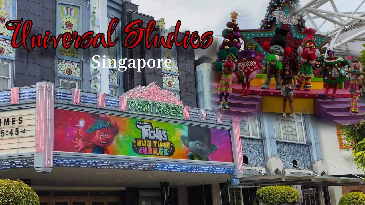 TROLLS in Universal Studios Singapore | Stage Live Show