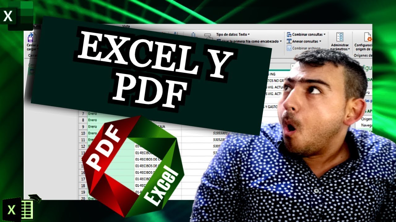 😱🔁Como hacer COMBINACION de CORRESPONDENCIA con EXCEL y PDF - Generar PDFs INDIVIDUALES